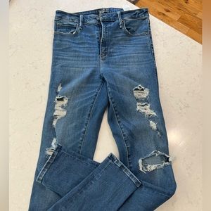 Abercrombie & Fitch Simone high rise super skinny jeans